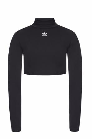 Top with a stand up collar and an embroidered logo, zdjęcie 1 Top with a stand up collar and an embroidered logo od ADIDAS Originals